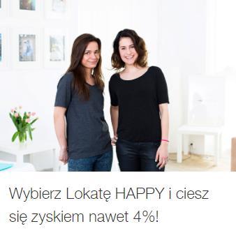 V. OPISY PRODUKTÓW I KREACJI MARKETINGOWYCH* BANK PRZEJDŹ DO KREACJA OPIS Value proposition Disclaimer Idea Bank Lokata Happy Plus: Tenor lokaty 3M.