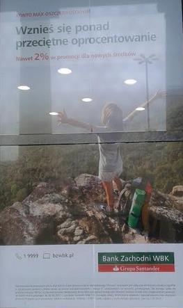 V. ANEKS 1 KREACJE NA WITRYNACH, PLAKATACH BANK OPIS BANK ZACHODNI WBK Konto