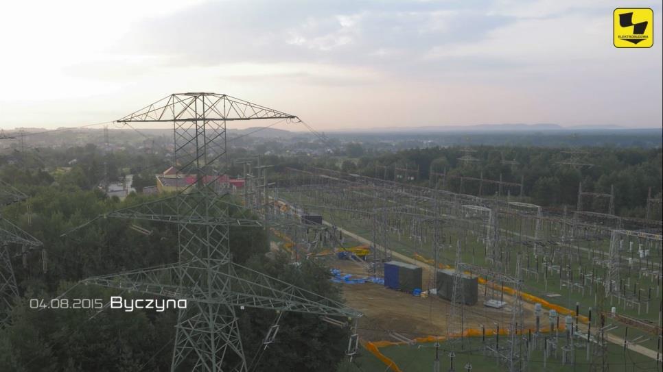 Rozbudowa i modernizacja stacji Byczyna wraz z wprowadzeniem linii 400 kv