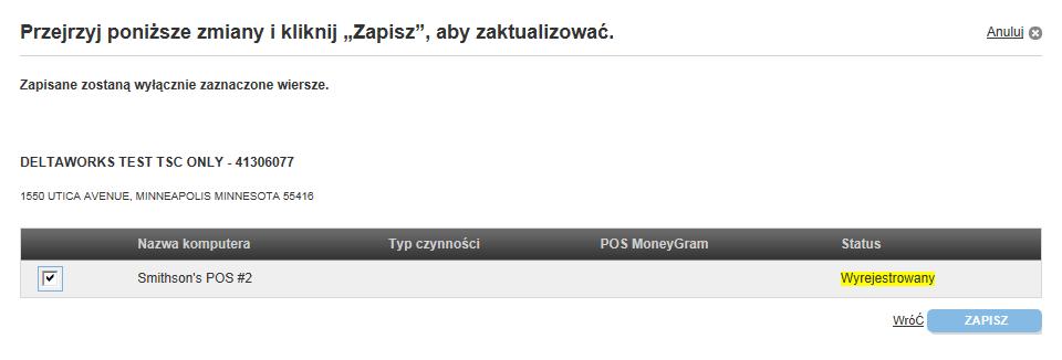 6. Przejrzyj wprowadzone zmiany na ekranie potwierdzenia zmian (Rysunek 13: Sprawdź zmiany dla dużej liczby komputerów).