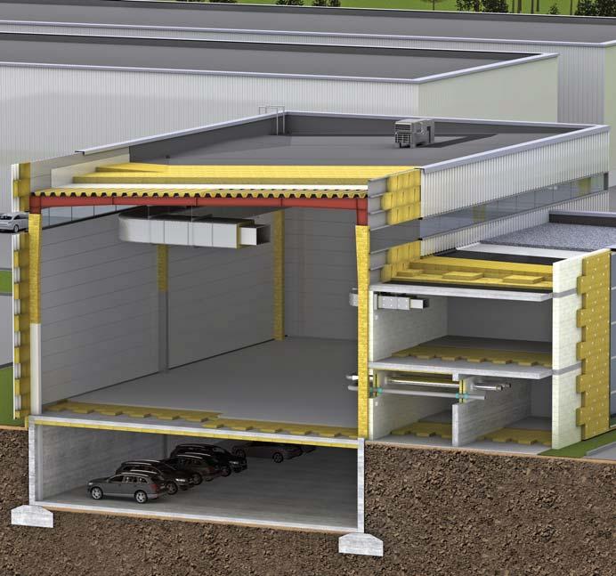 Zastosowania podstawowych produktów ROCKWOOL w budownictwie Zastosowanie: Produkty: TOPROCK SUPER SUPERROCK MEGAROCK PLUS ROCKMIN PLUS MULTIROCK ROLL UNIROCK ROCKSONIC SUPER ROCKTON WIATROIZOLACJA