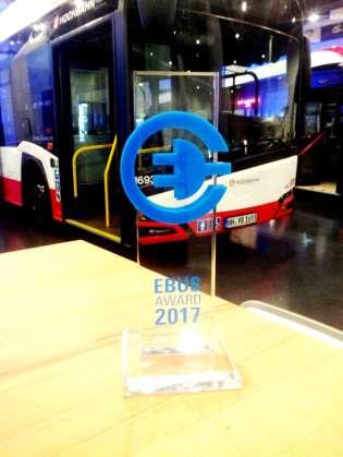 się do oczekiwań klientów i szeroką paletę oferowanych rozwiązań w zakresie e-mobilności EBUS Award to jedna z