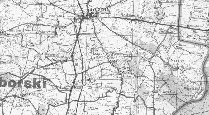 Rysunek 1. Lokalizacja zbiornika Brzózki Figure 1. Localization of Brzózki reservoir Tabela 1. Wspieranie przedsięwzięć rolno-środowiskowych na rzecz ochrony wód w województwie opolskim w okresie 01.
