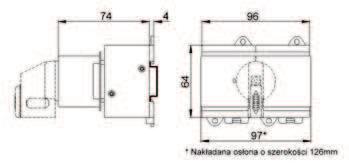 004664207 40 320 1 Zalety: małe gabaryty, budowa modułowa przystosowana do montażu na szynie TH-35 oraz na płycie montażowej, podwójny układ styków z napędem migowym, wysoka wytrzymałość mechaniczna