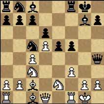 Se4!] 18... Hc8 19. f6 Hf8 20. Hh4 b4 21. Kh1! Teraz białe będą mogły wykorzystać do ataku linię g. 21...bxc3 22.
