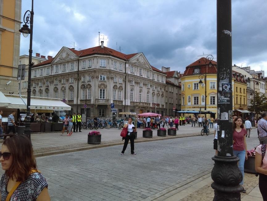 Zabezpieczenie zgromadzeń Wszystkie zgromadzenia były zabezpieczane łącznie bezpośrednio przez około 35-40 policjantów.