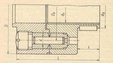 Opisać sposób wymiany kołka zużytego na nowy. gr = 280 Nm d = 5 mm D p = 90 mm Kołek: stal d 1 = 45 mm D = 125 mm 11. SPRZĘGŁO TARCZOWE ZE ŚRUBAI PASOWANYI.