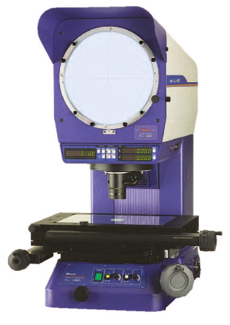 Projektor pomiarowy serii PJ-H30 Seria 303 Projektor pomiarowy o regulowanym natężeniu światła padającego.