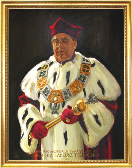 1990 Tadeusz Tołłoczko Rektor Akademii Medycznej w