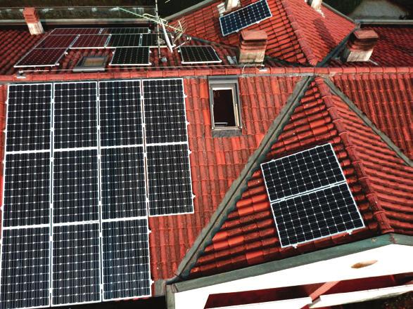 Przykładowa instalacja domowa: Więcej na dachu Ronco Briantino, Włochy 5,75 kwp Więcej dzięki MPPT na poziomie modułu Właściciel domu zdecydował się na zainstalowanie systemu PV, aby zmniejszyć