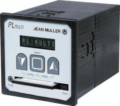 PLMulti Urz¹dze pomiarowe dla niskiego i œredgo napiêcia Budowa PLMulti to elektroniczne wielofunkcyjne urz¹dze pomiarowe w obudowie z tworzywa sztucznego do zabudowy w rozdzielnicach.