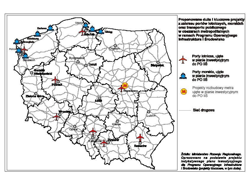 Mapa inwestycji