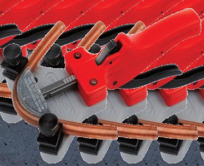 Giętarki TUBE BENDER Giętarka MINIBEND Zestawy giętarek kuszowych do rur z miedzi, aluminium i ze stali nierdzewnej (miękkiej) do 90.