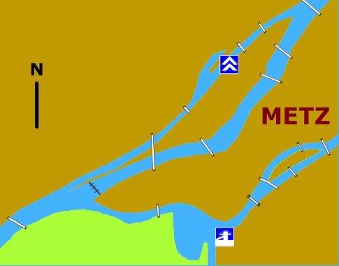 331,6 Śluza Blenod/Pont a Mousson, VHF 20 330,8 rzeka Moselle 329 328,2 LB nieczynny kanał (ew.