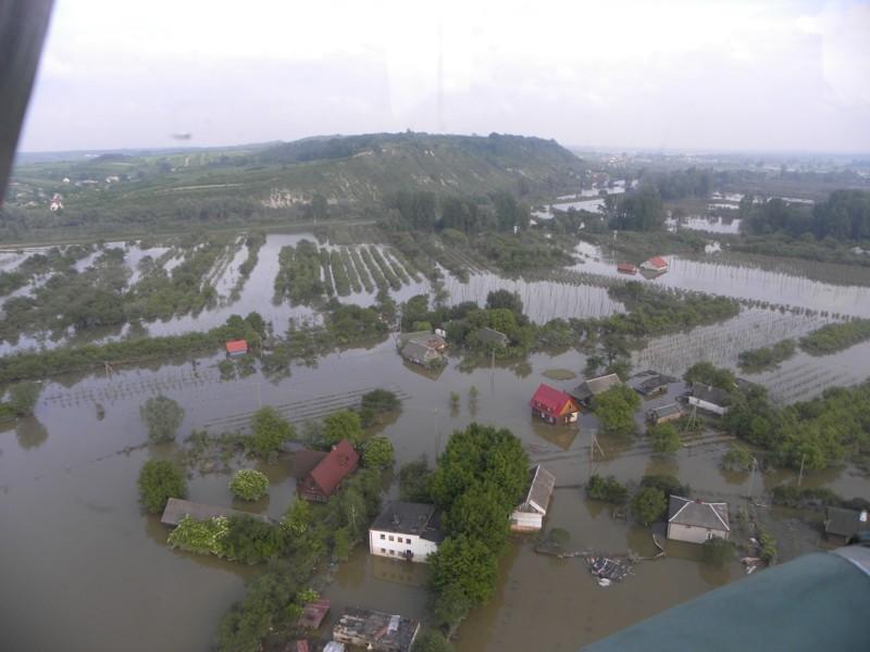 Fot. nr 6 Zalana gmina Wilków na