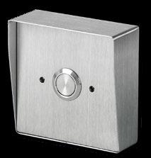 Przyciski zwierne zalecane np. przy furtce od strony wewnętrznej, aby wychodzić bez użycia klucza. Może być również wykorzystany jako dzwonek.