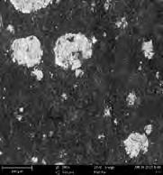 The POM composite with the bronze powder (Figs. 6c and 7b) has a relatively smooth surface with only a few traces of interactions typical of the abrasive wear process.