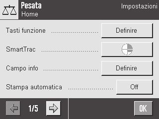 Navigazione: [ ] 1 2 3 Impostazioni specifiche dell'applicazione Grazie a queste impostazioni, le applicazioni sono adattabili alle esigenze specifiche dei singoli utenti.