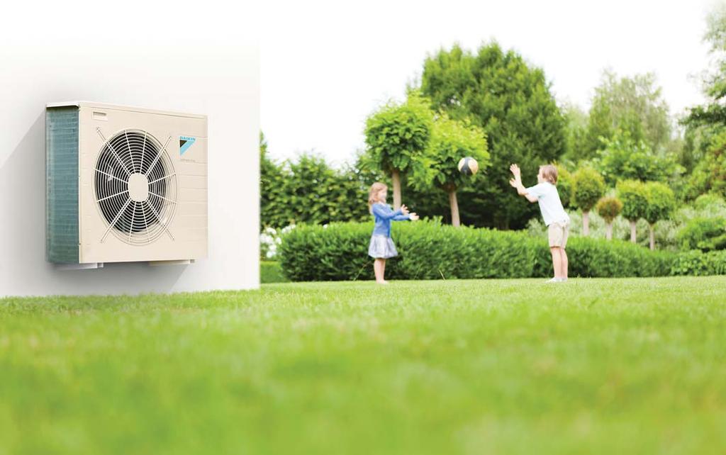 Ogrzewanie years Daikin Altherma 10 lat Daikin Altherma Dekada komfortu Technologia przyjazna dla środowiska Udało nam się obniżyć emisję CO 2 o 4-krotną wartość równą ilości CO 2, jaką wyemitowałby
