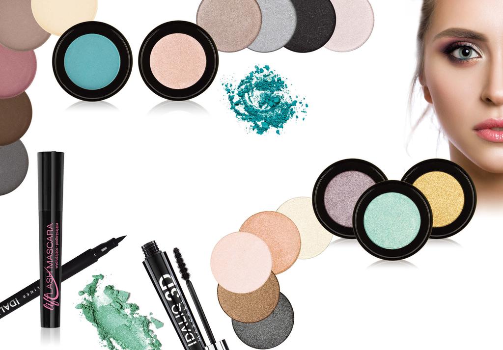 srebrny 60 iskrząca czerń 77 perłowy róż 5 IDALIQ MAKE UP LATO PEŁNE BARW lawendowy 70 6 cytrynowy 87 miętowy 0999 brzoskwiniowy 098 porcelanowy 060 60 CIENIE Z WSZYSTKICH KOLEKCJI zł, g 577,7/kg Nie