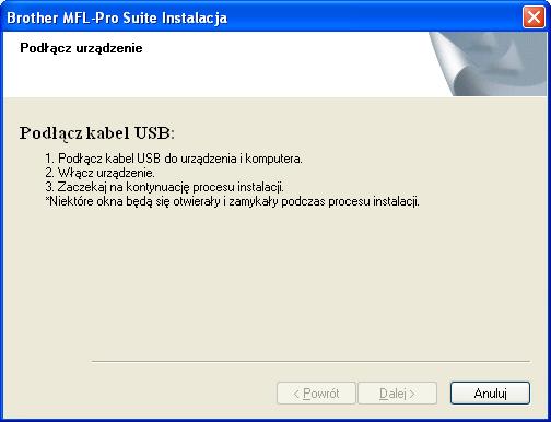 USB Windows Interfejs USB (Windows 2000 Professionl/XP/XP Professionl x64 Edition/ Windows Vist ) 11 Przed rozpoczęciem instlcji Sprwdź, czy komputer jest WŁĄCZONY i zloguj się do kont z uprwnienimi