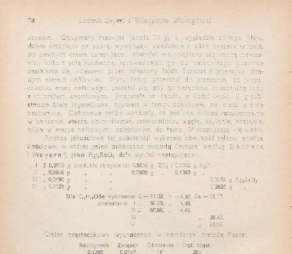 74 Ludwik Szperl i Władysław Wiorogórslii szonem.