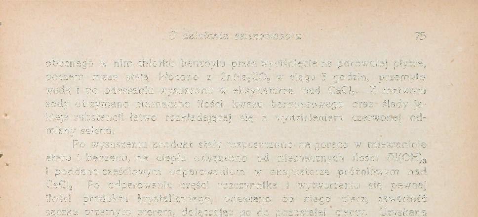 eksykatorze nad CaCl 2.