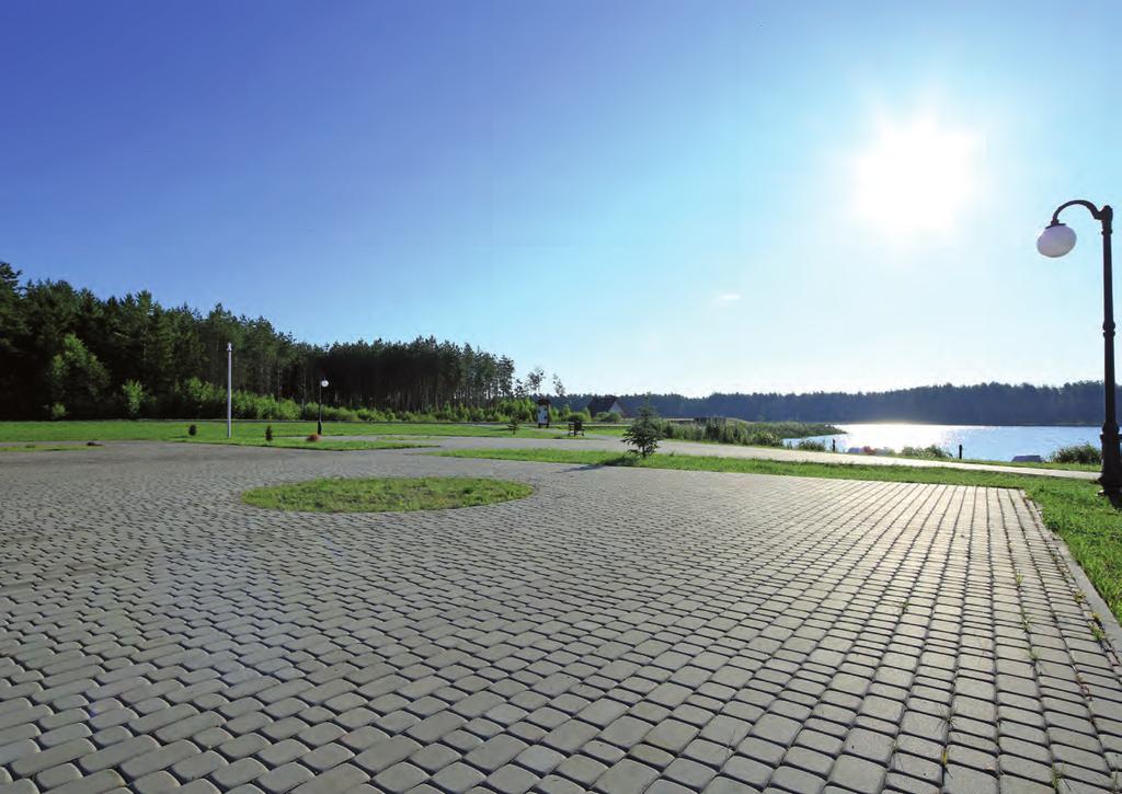 POLBRUK NOSTALITE Kolor pod kontrolą Zdecydowana, odważna tonacja zdecyduje o charakterze ogrodu, a zarazem ukształtuje przestrzeń.