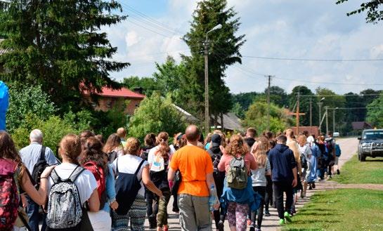 Dni wspólnotowy i ewangelizacyjny, młodzi przeżywali razem, co też pomogło scementować tworzące się relacje.