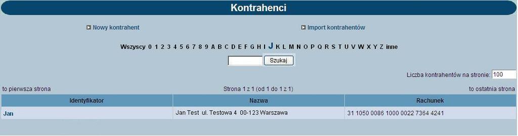 Definicja ta umożliwia szybką realizację transakcji bez konieczności każdorazowego wpisywania danych odbiorcy i numeru rachunku.