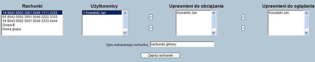 Rozdział 12 Konfiguracja rachunków Rozdział 12.