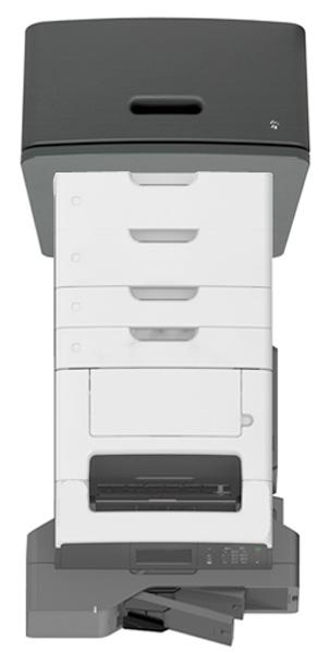 7015 2xx, 7015 4xx i 7015 6xx Położenie Biurko lub regulowana podstawa drukarki Opcjonalna szuflada
