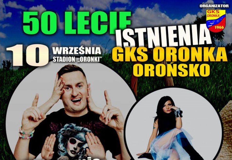 Jubileusz 50-lecia Oronki Jubileusz 50-lecia istnienia Gminnego Klubu Sportowego Oronka Orońsko odbył