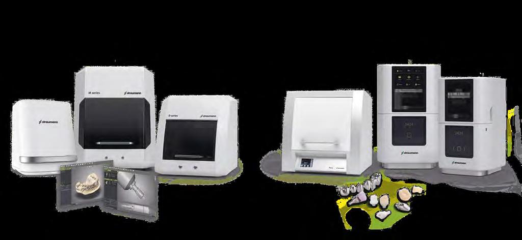 Projektowanie Produkcja Prace wykończeniowe Końcowa praca SKANOWANIE PROJEKTOWANIE FREZOWANIE WYDRUK 3D Straumann oferuje zintegrowane rozwiązania cyfrowe dla dentystów i laboratoriów dentystycznych.