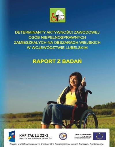 Determinanty aktywności zawodowej osób niepełnosprawnych zamieszkałych na obszarach
