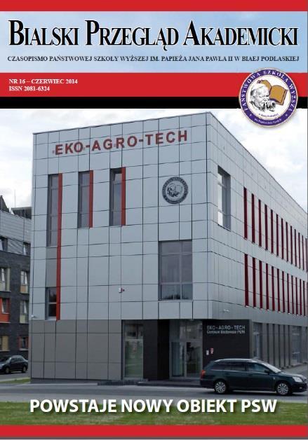 157. Rozprawy Społeczne / Social Dissertations, tom VIII, numer 4, rok 2014, red. nacz. M. Nowak, ISSN: 2081-6081 2014 20 zł dostępne w 158.