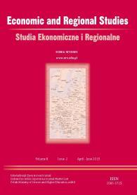 171. Studia Ekonomiczne i Regionalne / Economic and Regional Studies, Tom 8, Numer 1, Rok 2015, red. Nacz. M. Adamowicz, ISSN 2083-3725 2015 20 zł dostępne w 172.