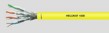 Kabel sieciowy Ethernet 1500 Kategoria 7e S-STP Przewody do systemów automatyki przemysłowej R kabla Średnica przewodu: Przewodnik: Izolacja przewodu: Kolory przewodu: Ekran na parach: Ekran: Powłoka