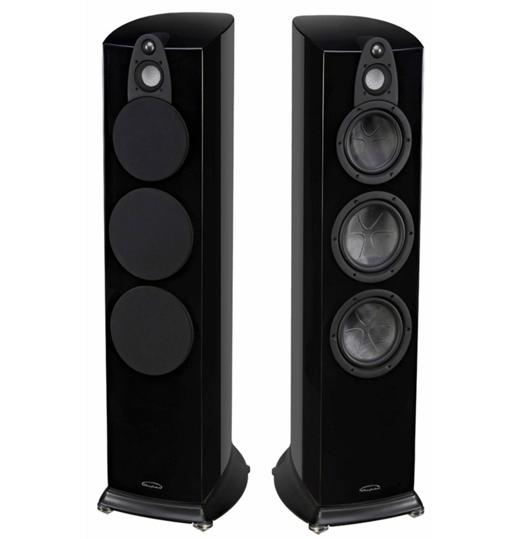 JADE JADE 7 czterodrożna kolumna podłogowa głośnik niskotonowy: 2 x 175mm Acufibre głośnik niskotonowy: 150mm Acufibre głośnik średniotonowy: 65mm Alu-pulp głośnik wysokotonowy: 25mm Dome