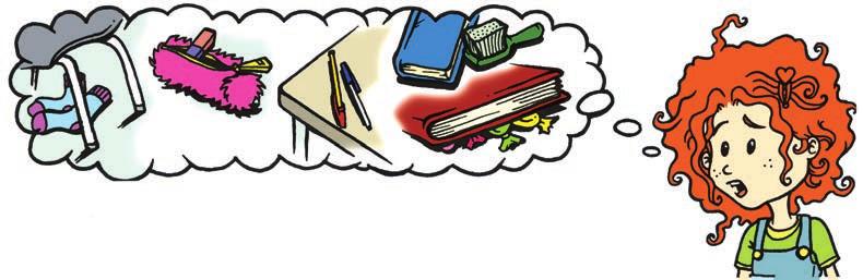chair desk 3 books 4 pencil case 5 bag 6 ruler 7 crayons 8 posters 9 scissors 0 rubber magazine wall 6 Umiem powiedzieć o różnych miejscach w mieście. Popatrz na mapę.