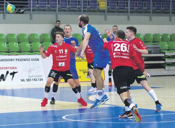 kolejka Chrzanów Uniwersytet 28:27 Ostrovia Wieluń 29:28 Moto-Jelcz Czuwaj 36:35 Viret Siódemka 31:28 Zawadzkie Olimpia 30:35 KSZO AZS AWF 23:27 Tarnów Końskie 27:19 Świdnica Anilana 31:19 i liga
