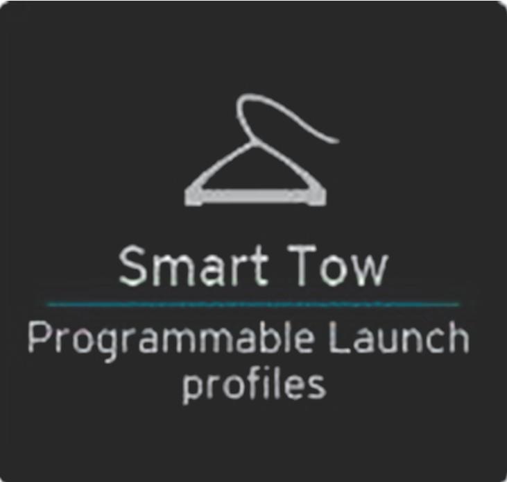 Rozdział 5 - Nawigacja po ekranie Try Smart Tow Kontrola przyspieszenia Smart Tow Funkcja Smart Tow działa na podstawie prędkości orotowej silnika, za wyjątkiem sytuacji gdy w