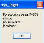 Po założeniu użytkownika uruchamiamy monitor programu: sys_loger.exe. W oknie programu wybieramy z menu Opcje.