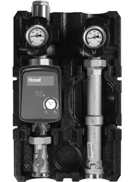 Hoval UltraGas (15-100) Art. nr Art. nr Zestaw adapterów DN32-DN25 do montażu grupy HA DN32 do zestawu przyłączeniowego DN25.