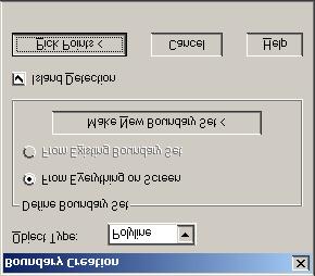 50 80 Auto CAD 14 11-4 Rys. 5 Okno narzędziowe Boundary Creation polecenia Boundary 11.