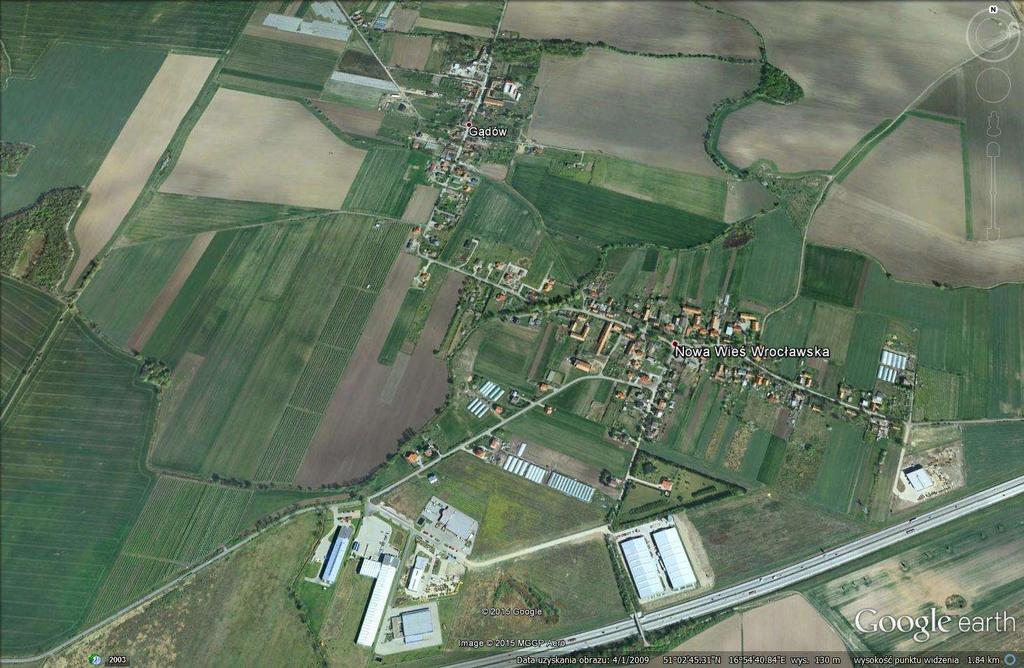 Nowa Wieś Wrocławska Gądów, 14 km na