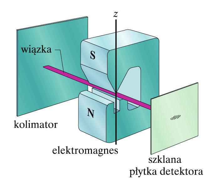 µ Moment magnetyczny atomu Obraz