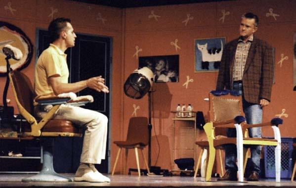 Rzecz działa się jeszcze pod szyldem Teatru Poniedziałkowego, jeszcze na Scenie na Świebodzkim Już na scenie Teatru Lalek, FOT.