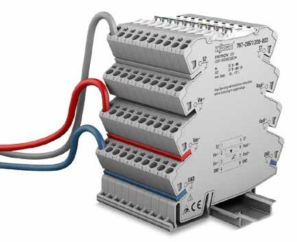 Elektroniczne zabezpieczenie EPSITRON elektroniczne zabezpieczenie w obudowie 6 mm MAKSYMALNE BEZPIECZEŃSTWO DZIĘKI WYŁĄCZNIKOM SZYBKIEGO REAGOWANIA najwęższy 1-kanałowy wyłącznik nadprądowy na rynku