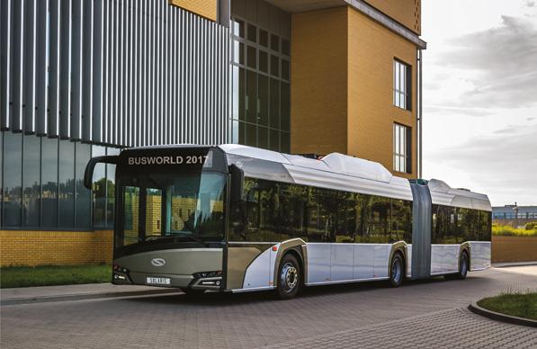 Zapowiedzi targowe BUSWORLD 2017 Od 2001 roku firma Solaris nieprzerwanie bierze udział w największej wystawie branży autobusowej w Europie, targach Busworld.